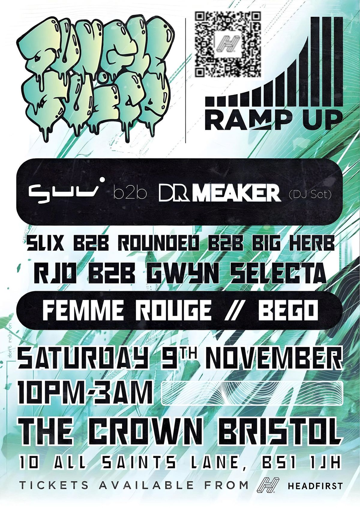 RAMP UP X JUNGLE JUICE (SAT 9TH NOV @ THE CROWN)