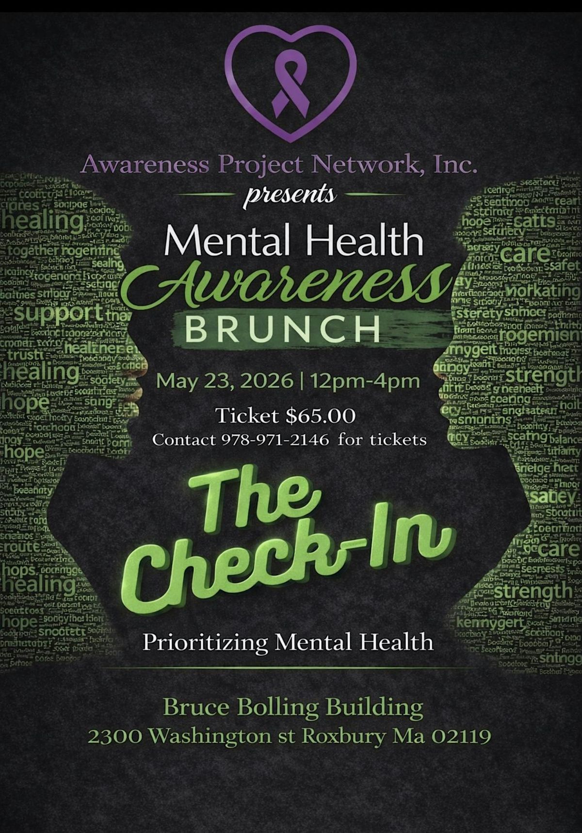 CHECKING IN: A Mental Health Awareness Brunch
