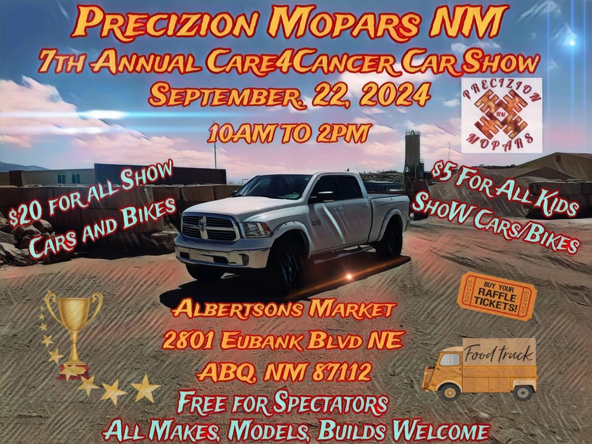 Precizion Mopars NM 7th Annual Care4Cancer Car Show 