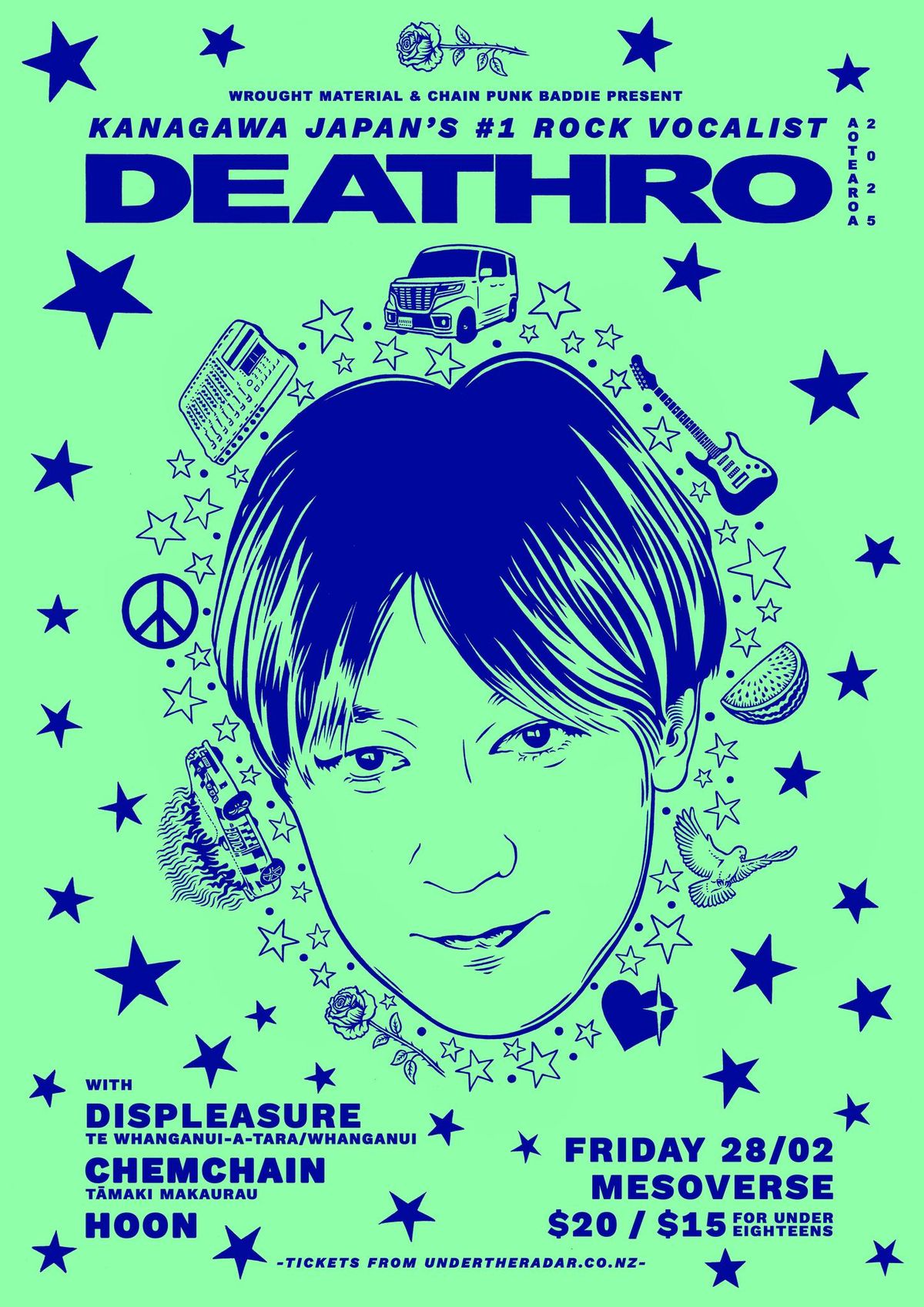 Deathro (JPN) Aotearoa Tour HAMILTON