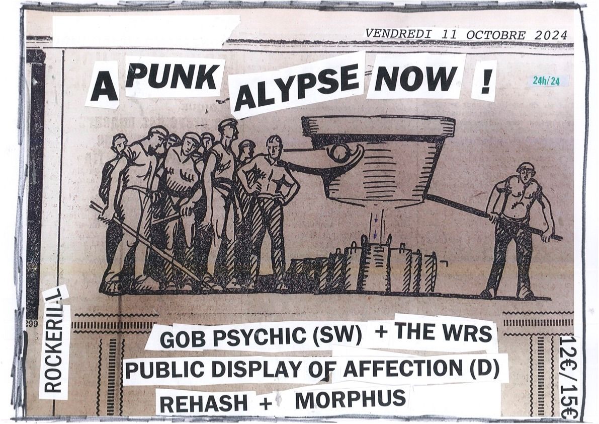 Apunkalypse Now: Gob Psychic + PDOA + The WRS + Rehash + Morphus