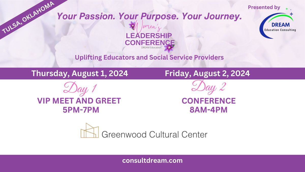 "Your Passion. Your Purpose. Your Journey." Women's Leadership Conference
