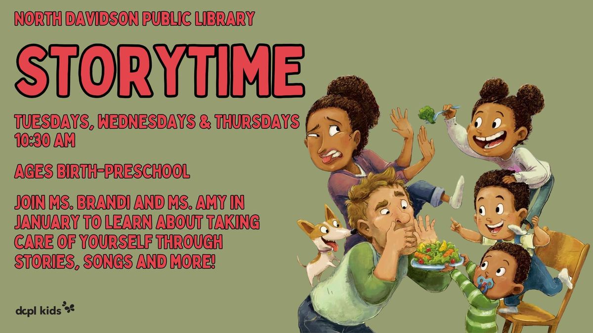 January 2025 Preschool Storytime