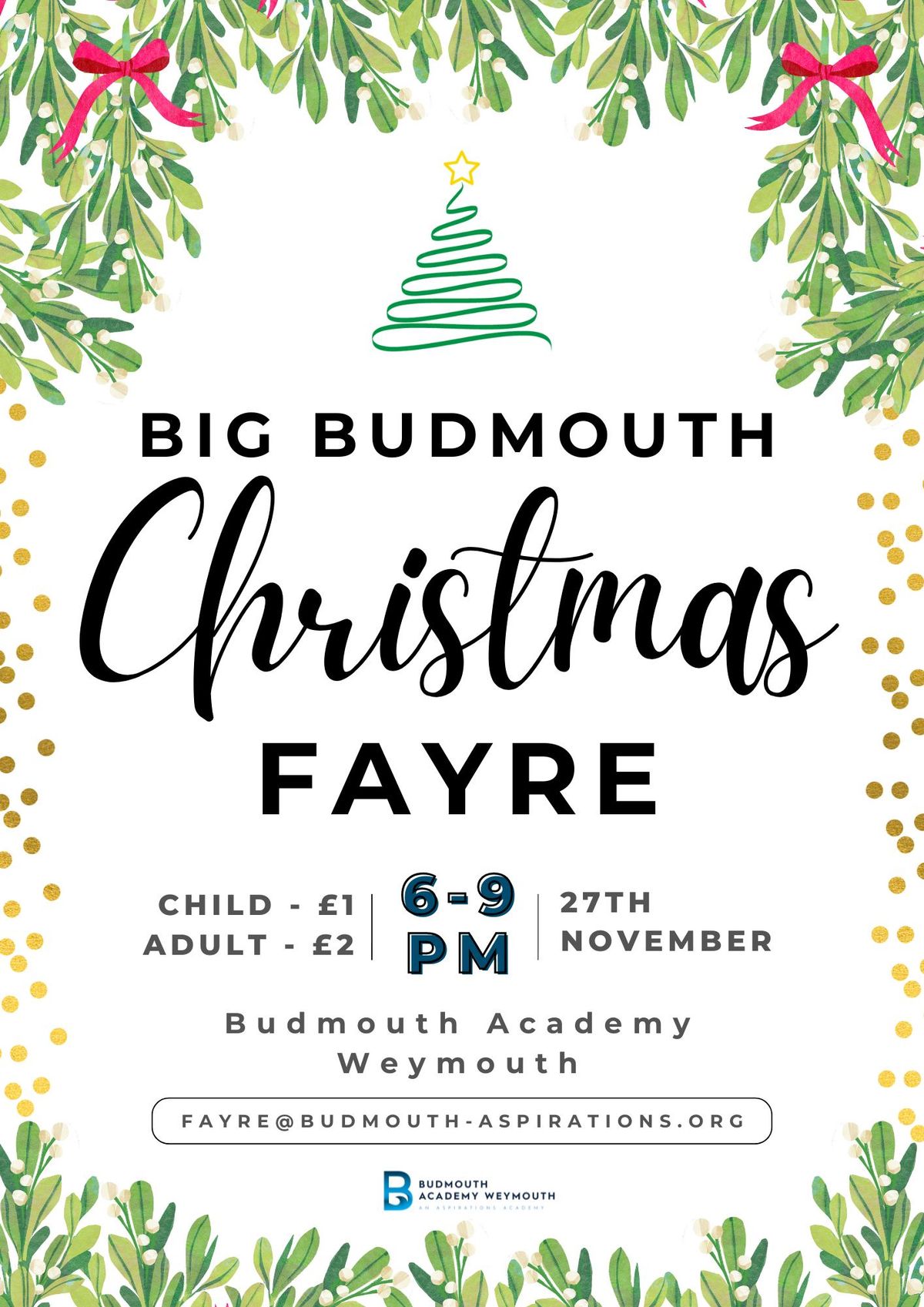 Budmouth Christmas Fayre