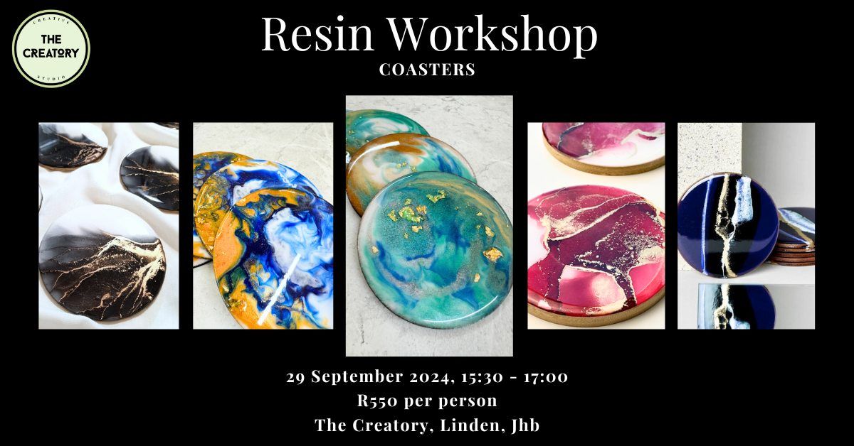 Resin Workshop: Coasters