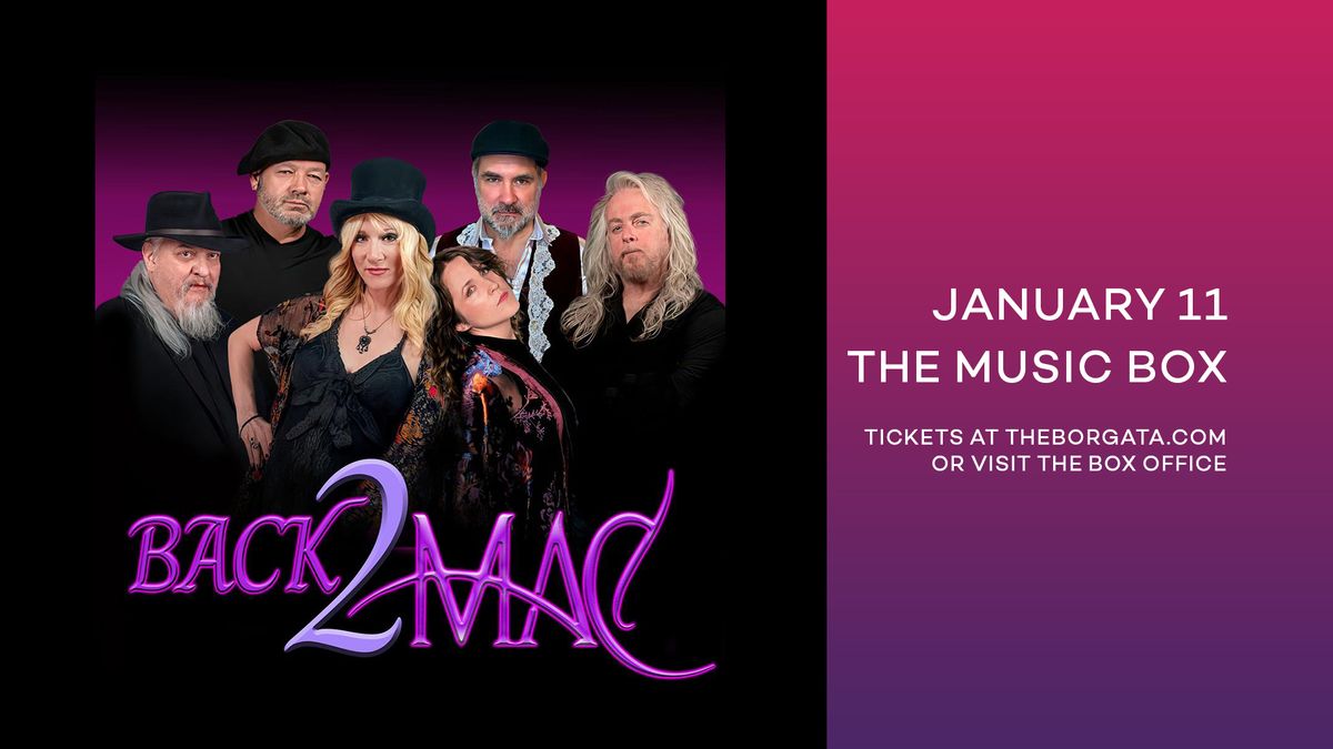 Back 2 Mac: A Tribute to Fleetwood Mac at The Music Box in Atlantic City