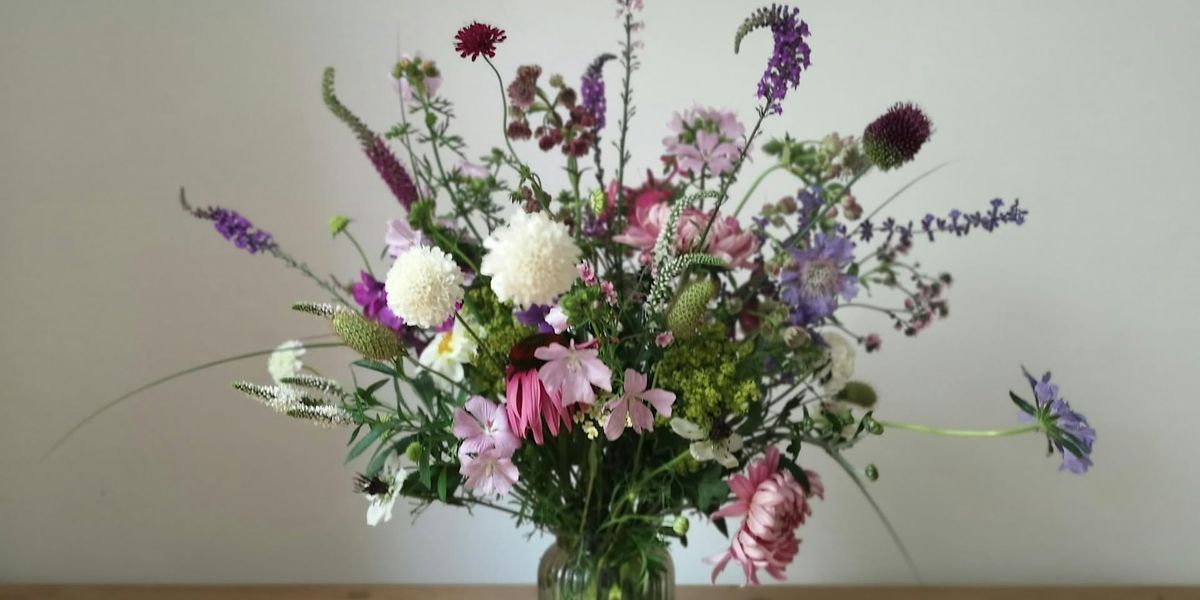 Jam Jar Flower Arranging Workshop for Beginners