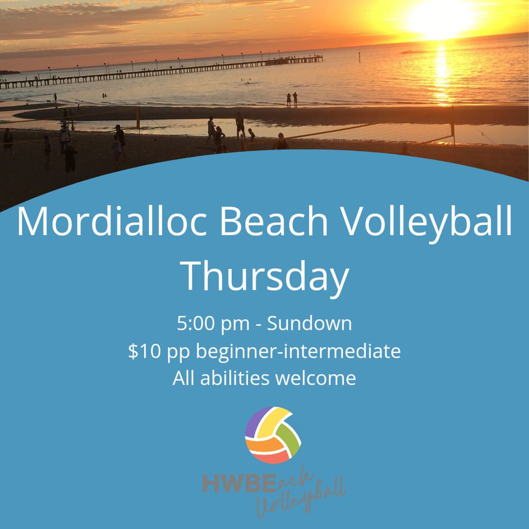 Mordialloc Beach Volleyball