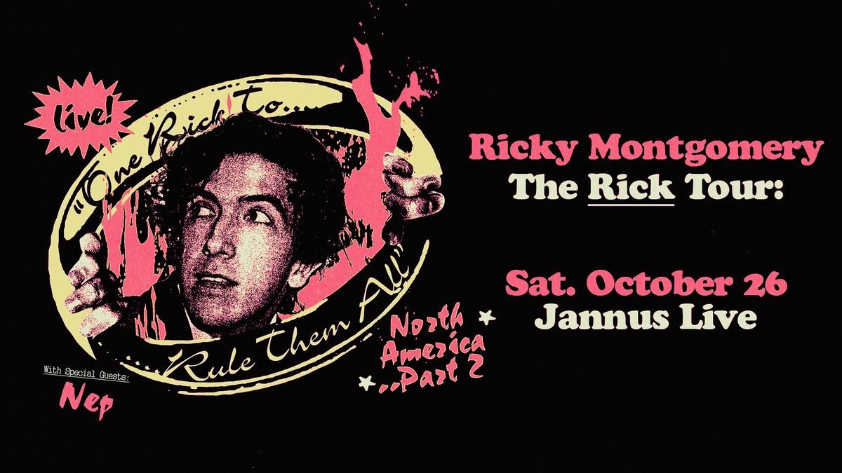 Ricky Montgomery: The Rick Tour