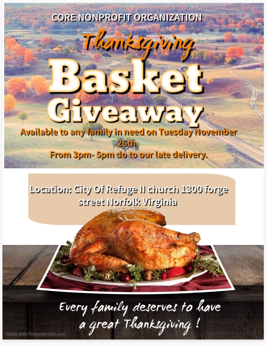 Thanksgiving Giveaway