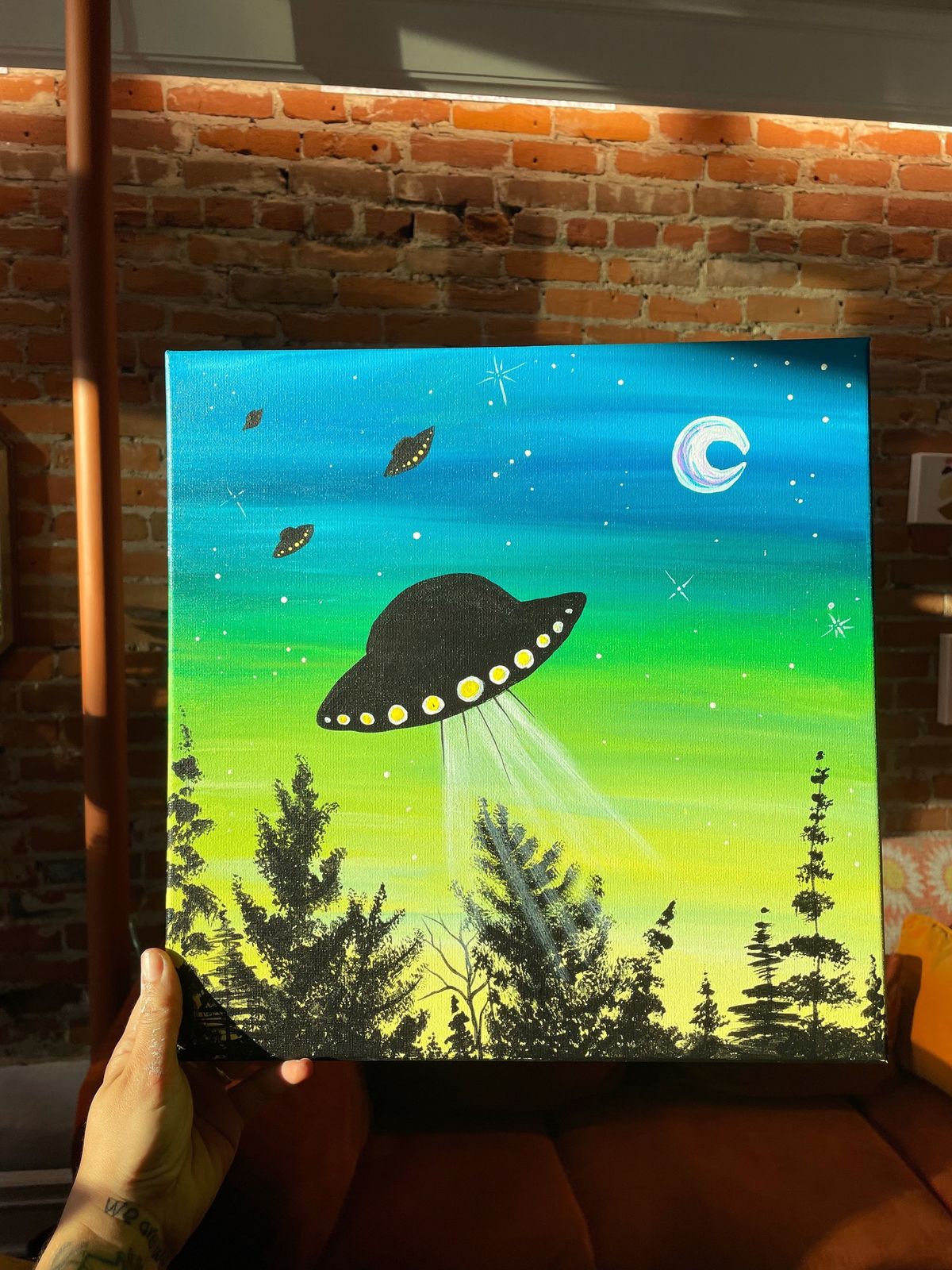 UFO Family Friendly Paint Class