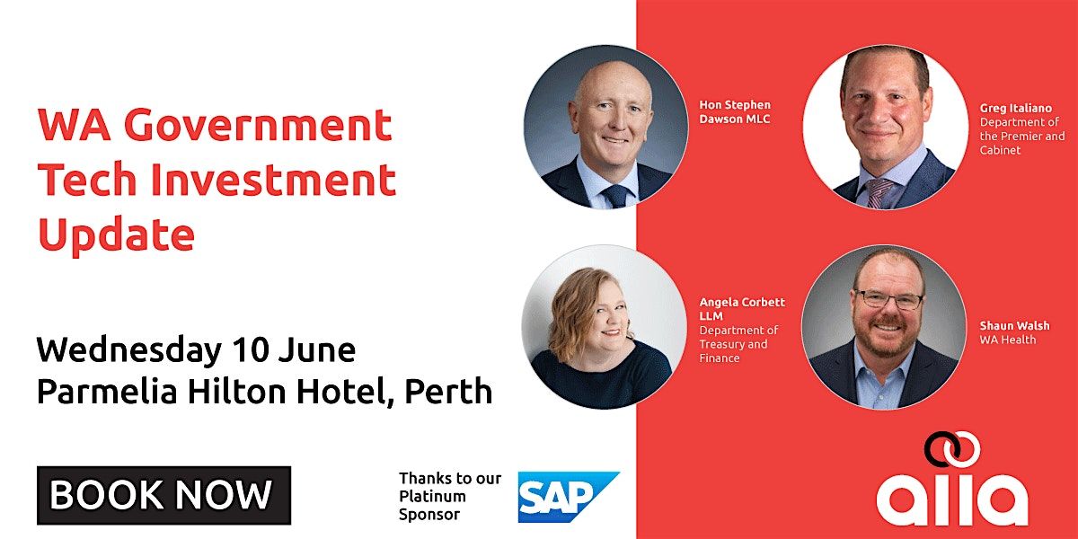 WA Government Tech Investment Update