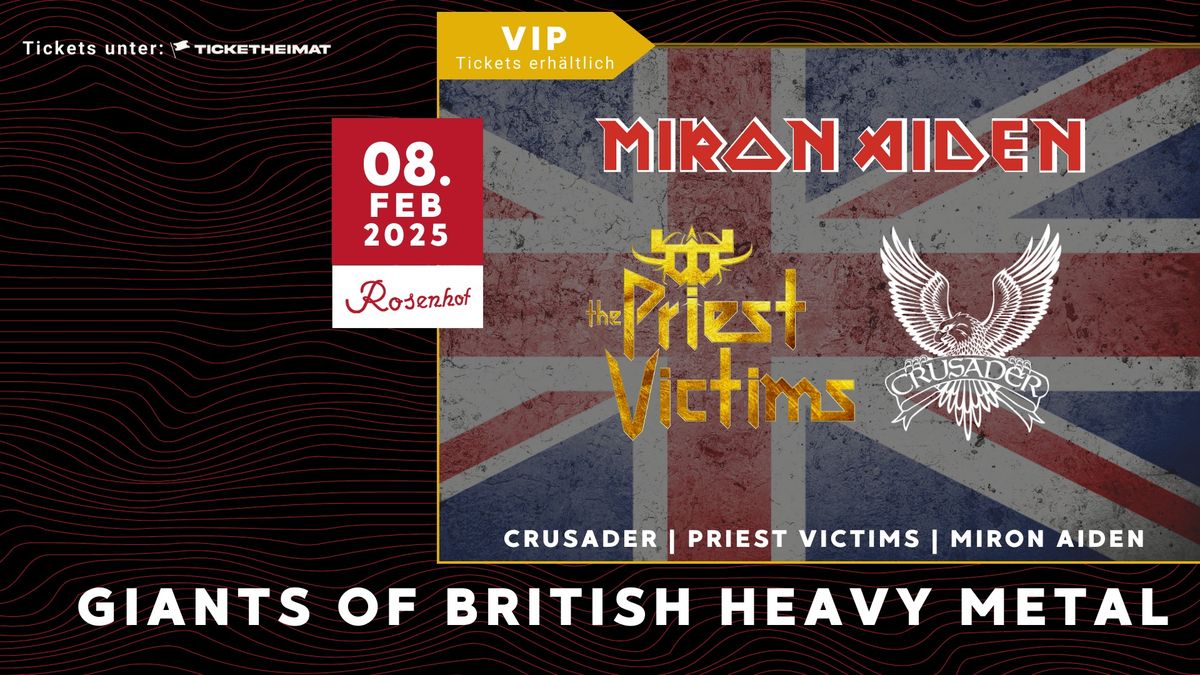 Giants Of British Heavy Metal \u2022 08.02.2025 \u2022 Rosenhof Osnabr\u00fcck