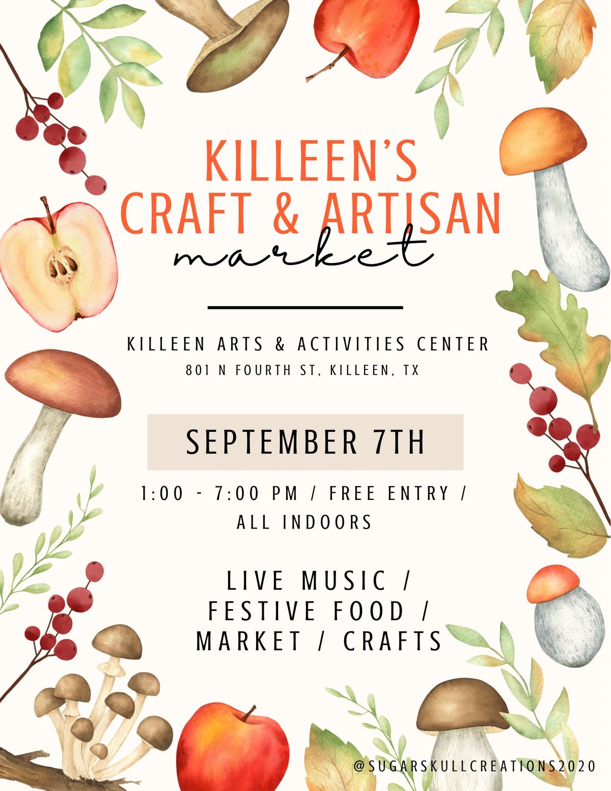 Killeen\u2019s Craft & Artisan Market