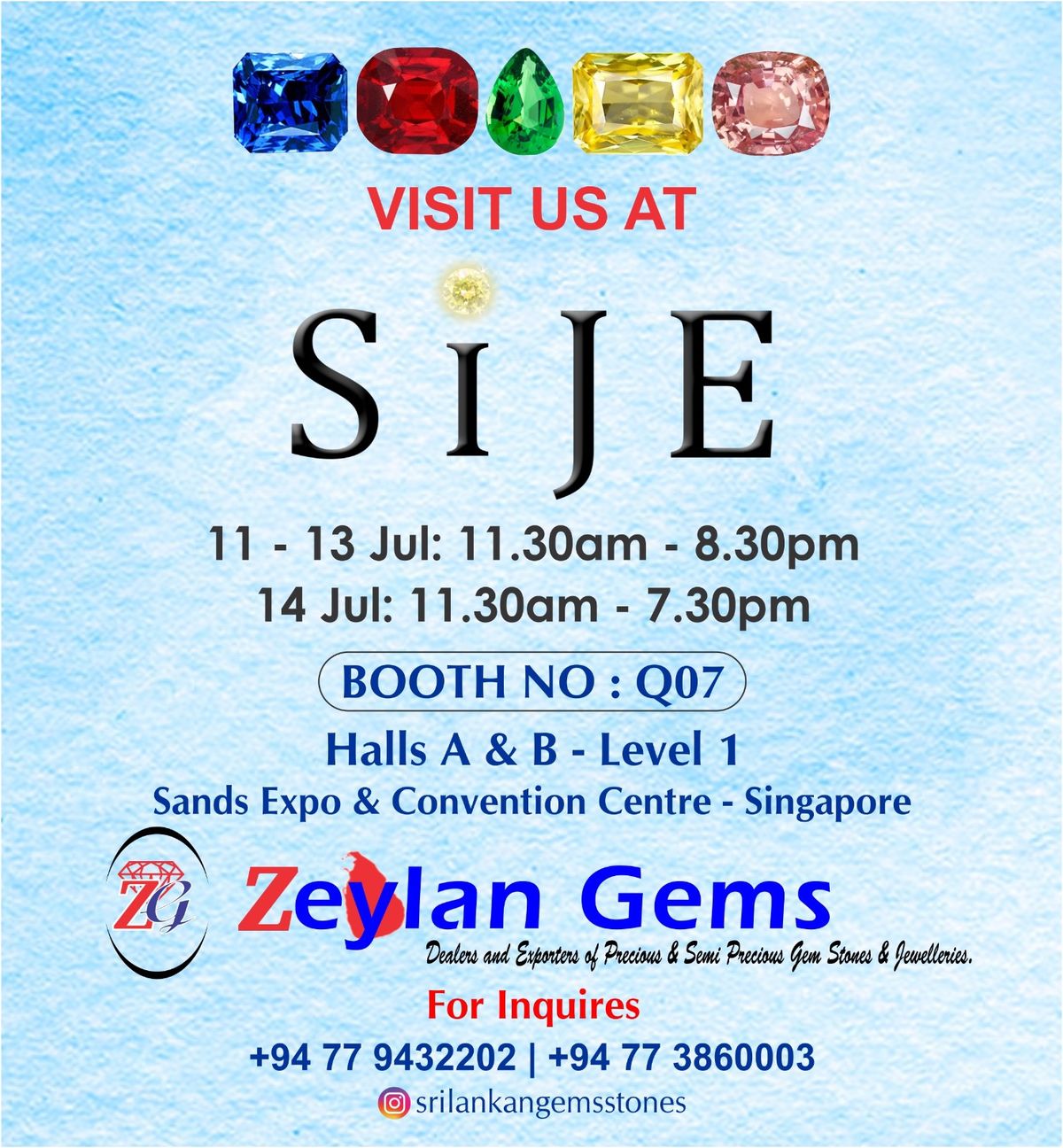 Singapore International Jewellery Expo 2024