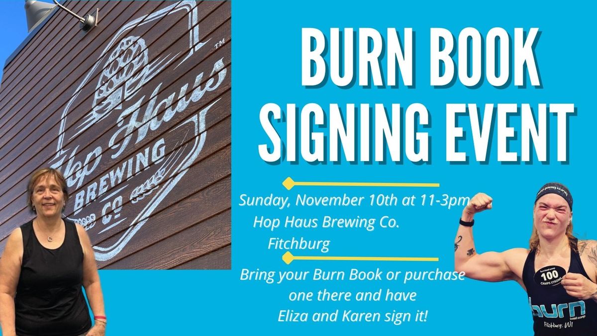 Burn Book Signing Event