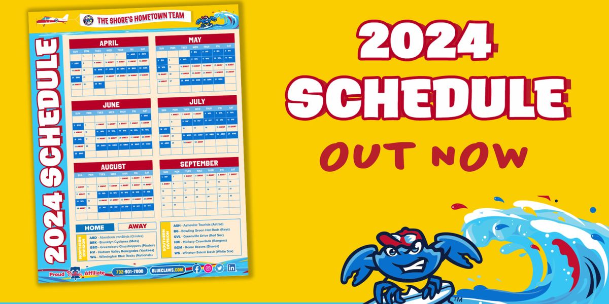 Brooklyn Cyclones at Jersey Shore BlueClaws