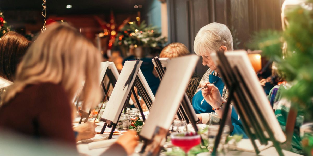 Christmas Paint & Sip @ Hilden Brewery x Easel Escape