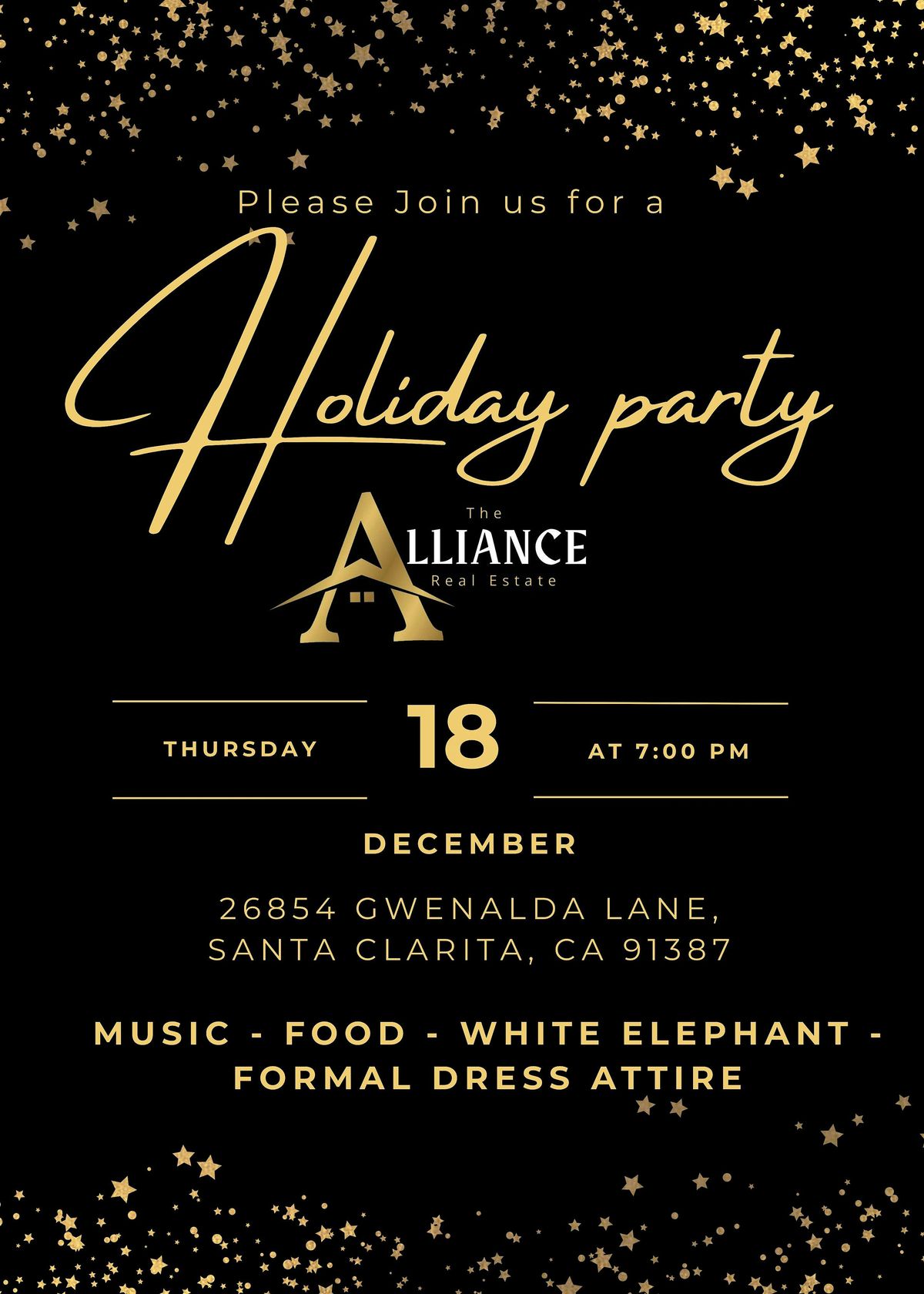 Alliance Holiday Party