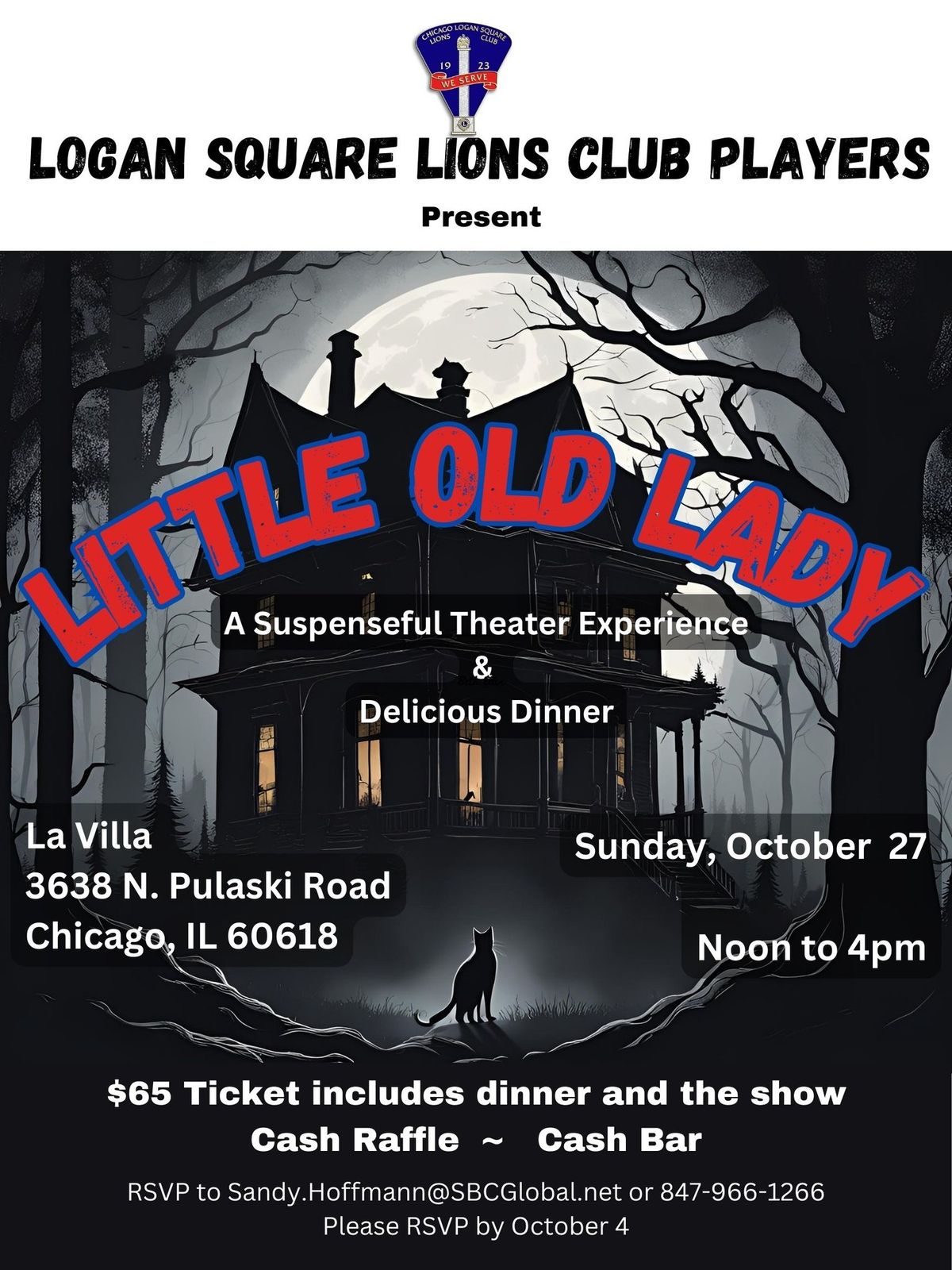 Murder Mystery Fundraiser - "Little Old Lady"