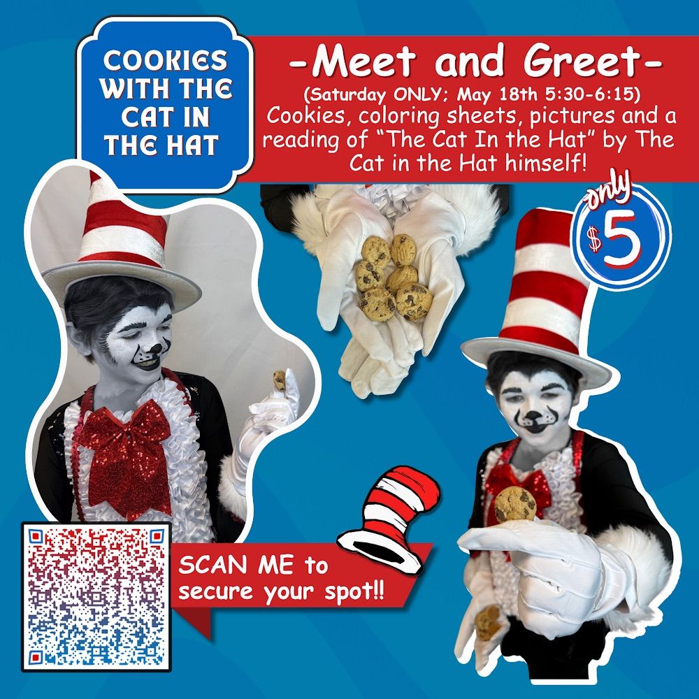 Cookies with The Cat In the Hat 