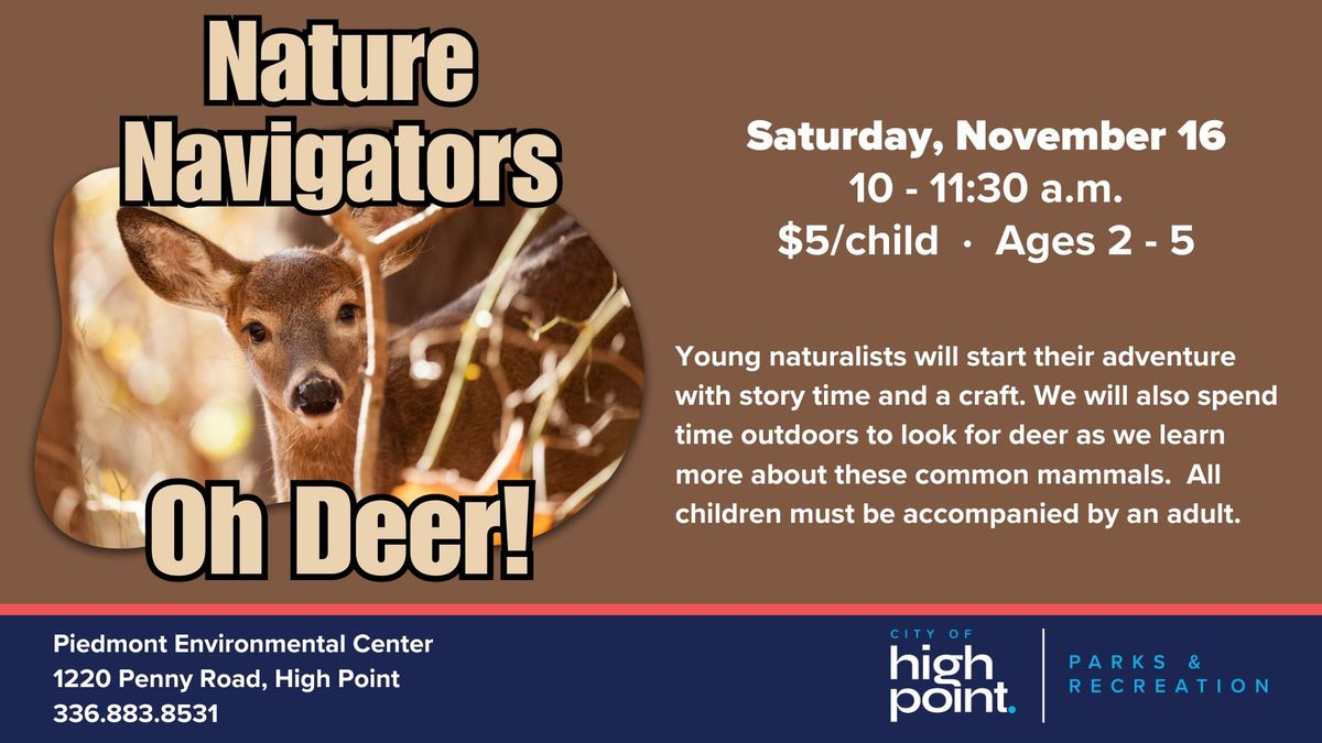 Nature Navigators - Oh Deer! 