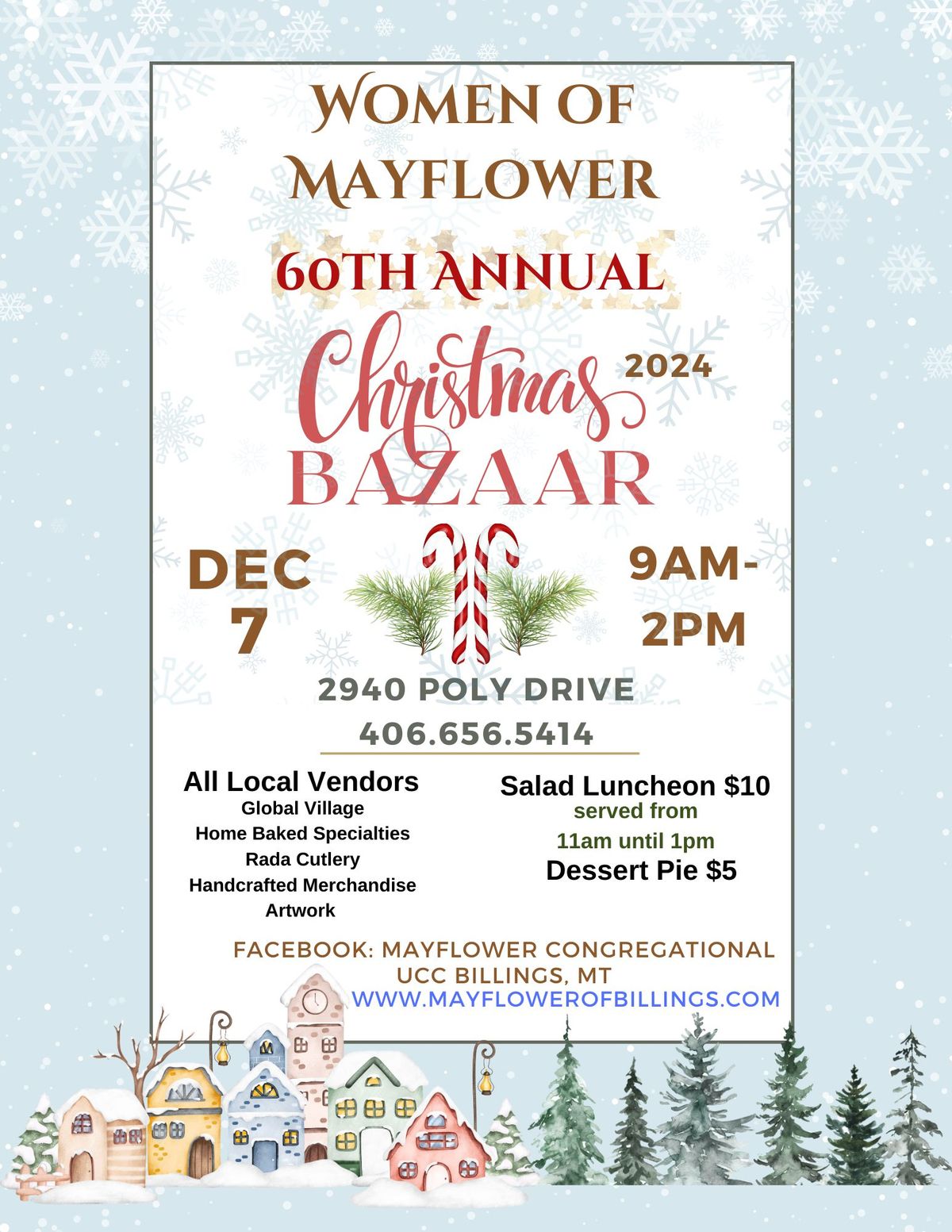 Women of Mayflower 60th Annual Christmas Bazaar