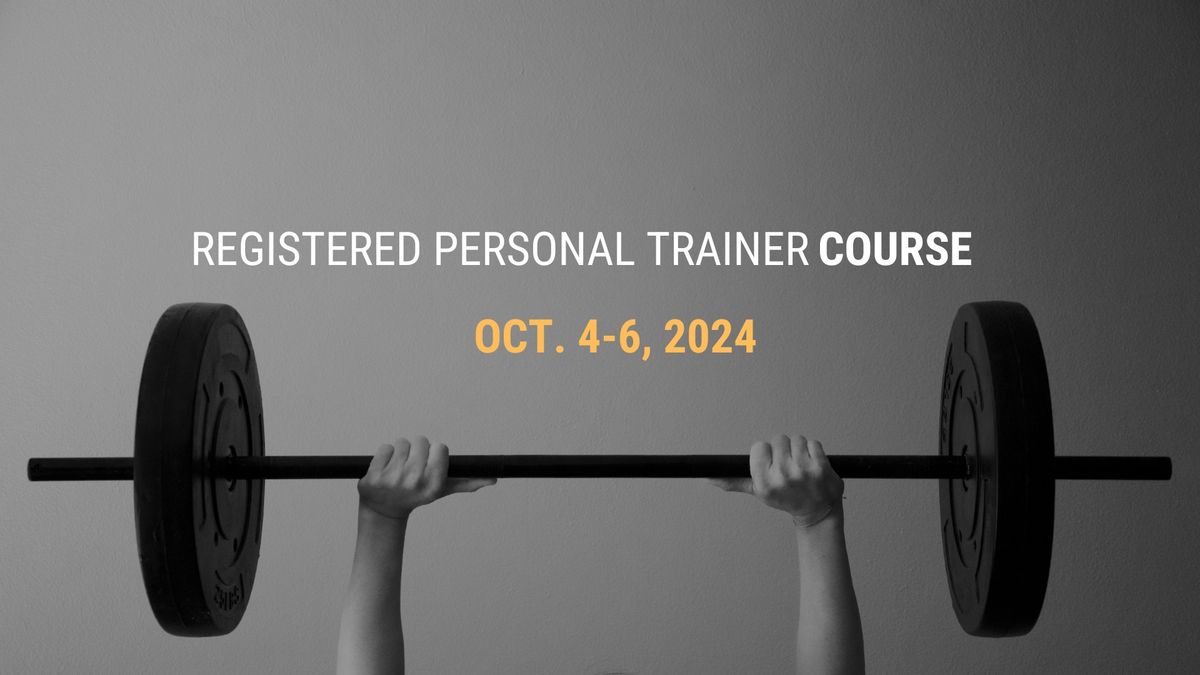 Registered Personal Trainer Course