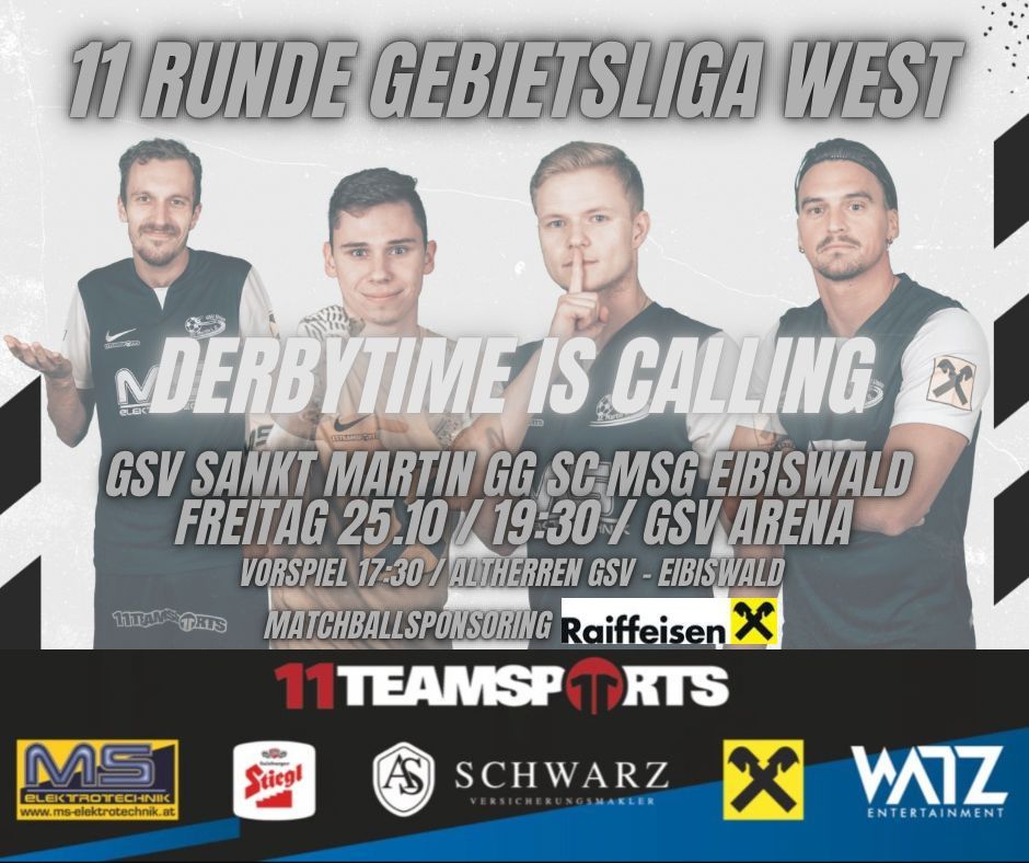 11. Runde Gebietsliga West - GSV vs. SC Eibiswald