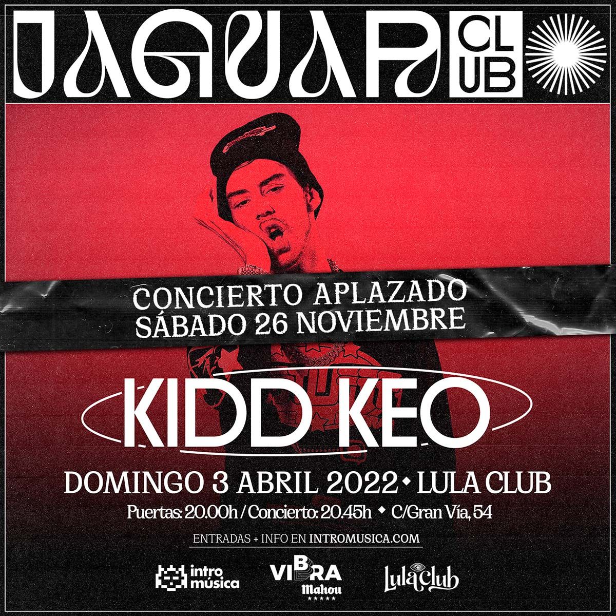 Kidd Keo Madrid Tickets