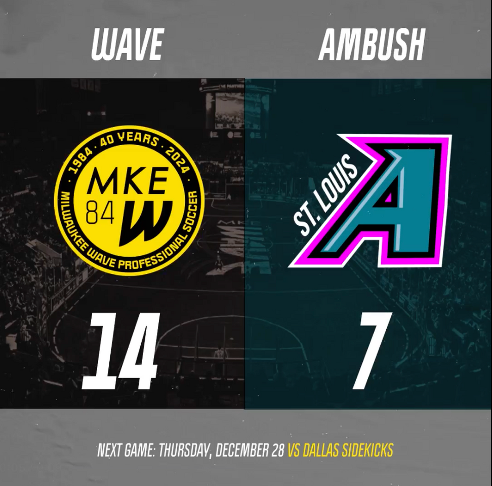 Milwaukee Wave at St. Louis Ambush at Family Arena