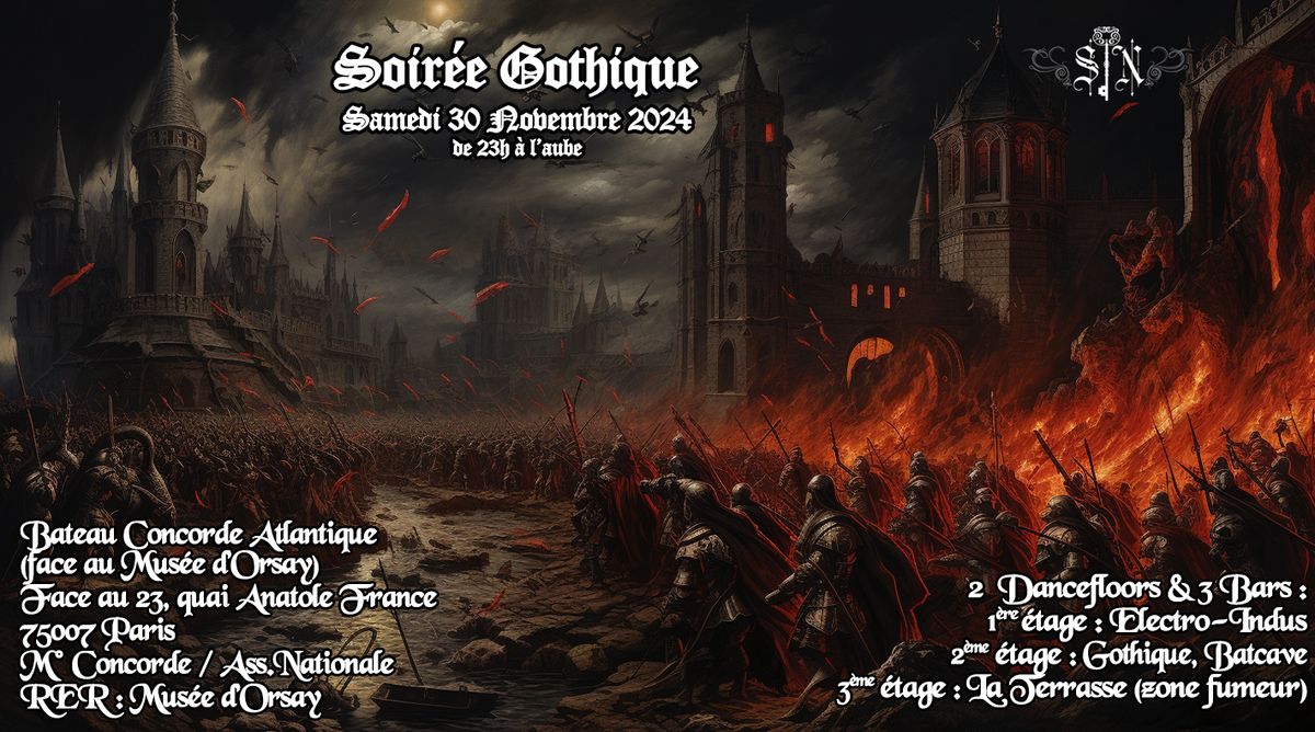 Soir\u00e9e Gothique au Concorde : 2 Dance Floors !