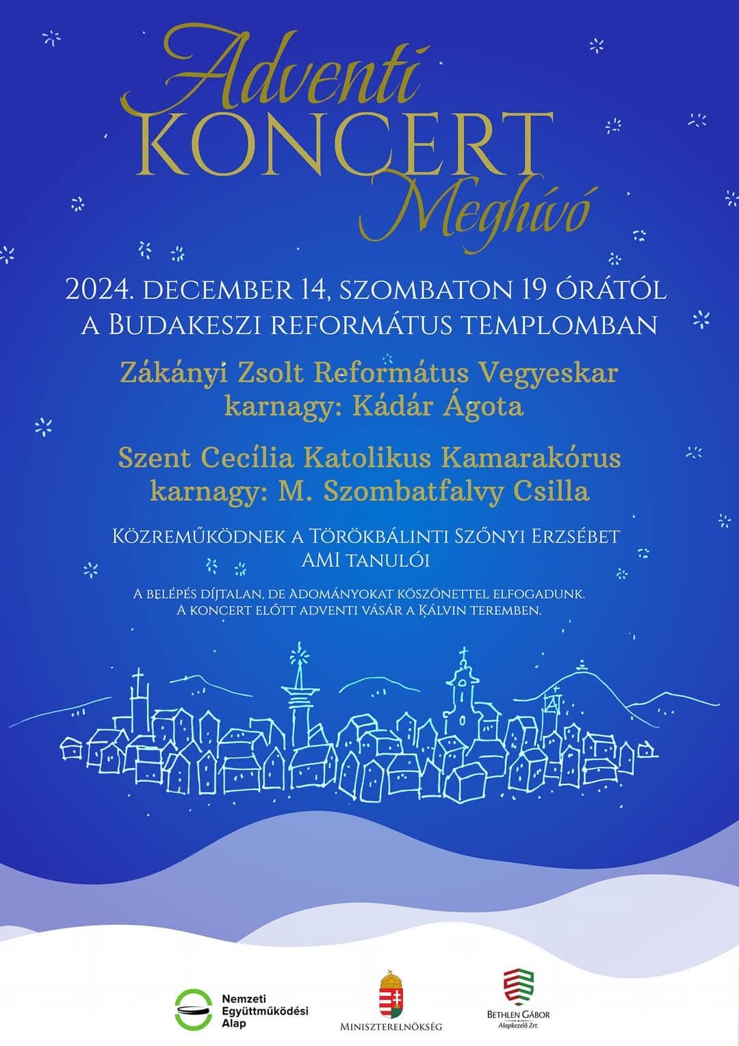 Adventi koncert \u00e9s adventi v\u00e1s\u00e1r 