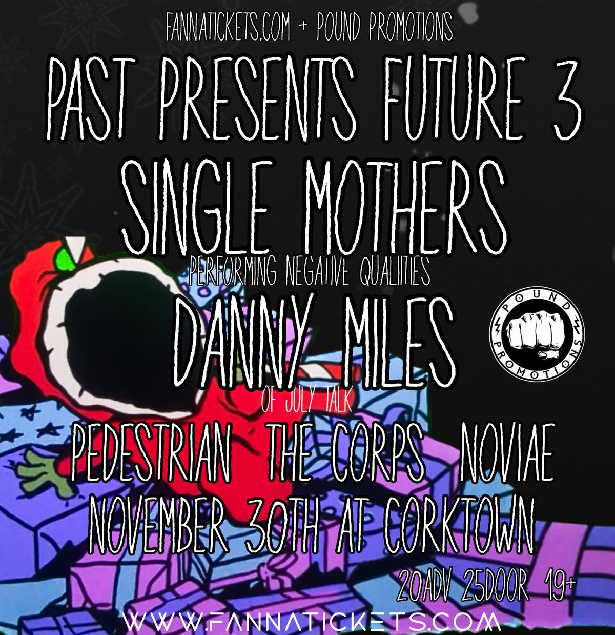 PPF 3 - SINGLE MOTHERS, DANNY MILES, THE CORPS, PEDESTRIAN, NOVIAE