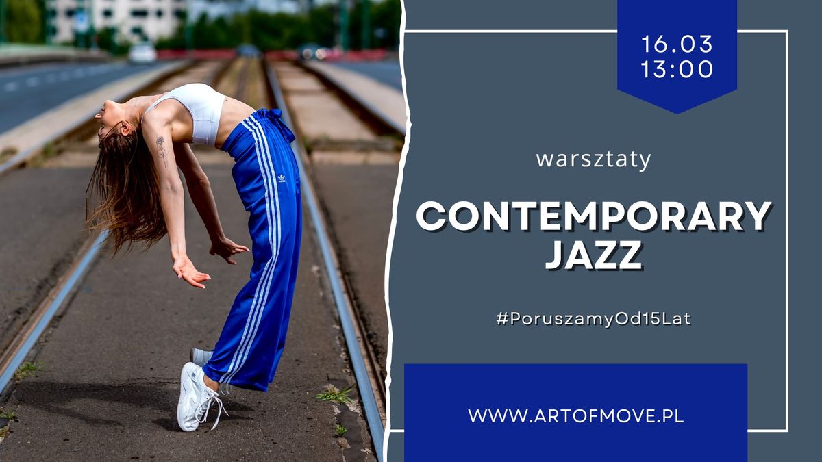 Contemporary jazz || Nikolina Wrona || warsztaty \/\/ 16.03 Art of Move