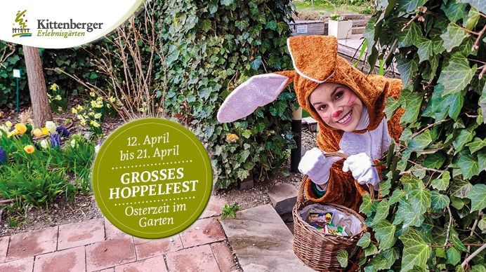 \u201eGro\u00dfes Hoppelfest\u201c \u2013 Osterzeit im Garten 