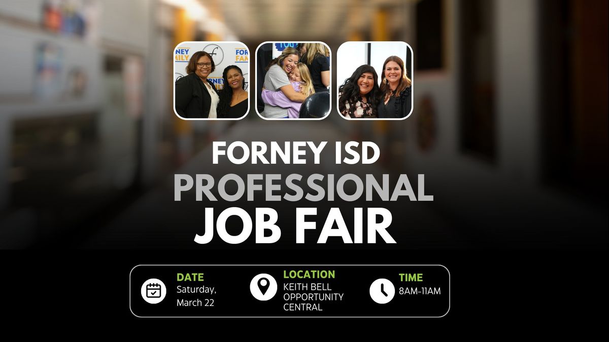 Forney ISD Professional Job Fair