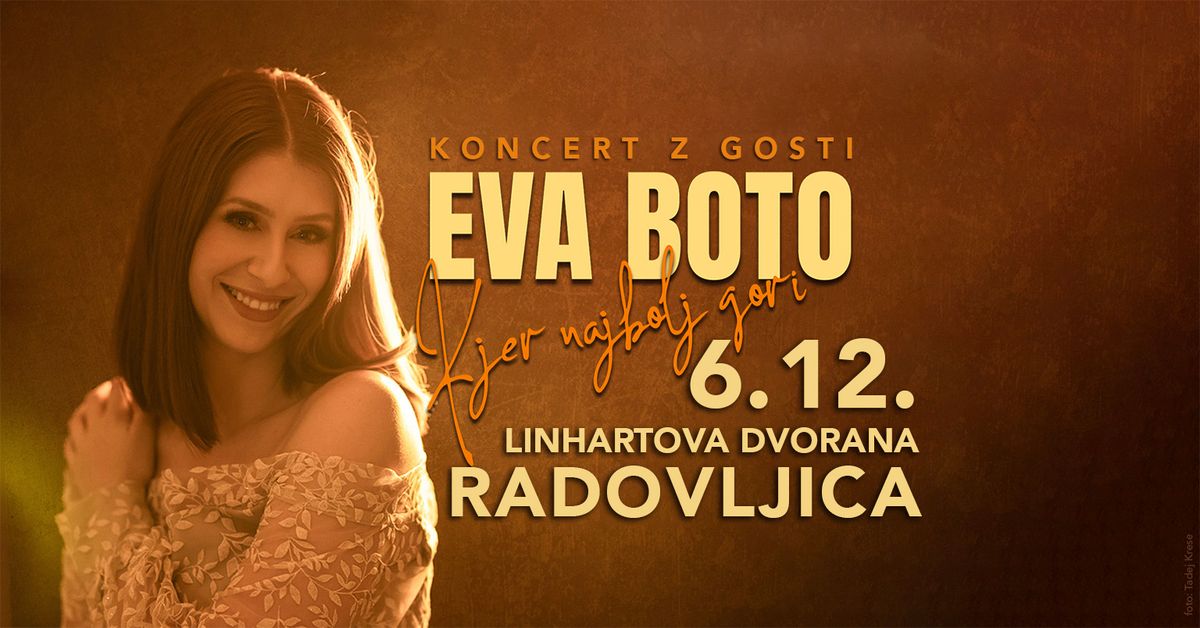 Eva Boto - Koncert z gosti RADOVLJICA