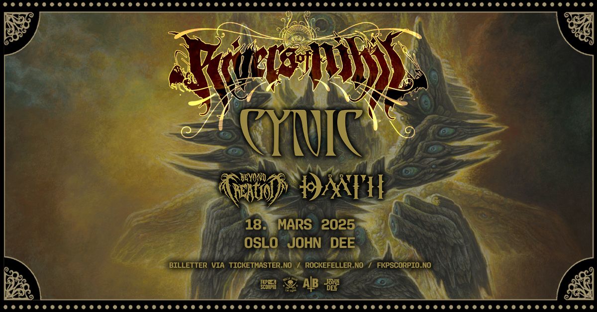 Rivers of Nihil \u2013 The Aggressive Progressive Tour \/ John Dee \/ Pres. av FKP Scorpio