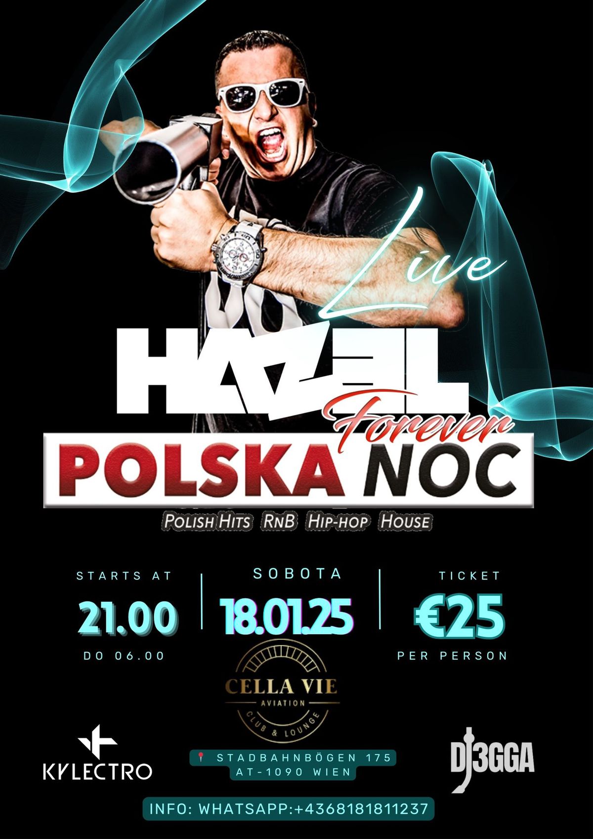 DJ HAZEL Live @ Polska NOC-Forever \ud83c\udde6\ud83c\uddf9