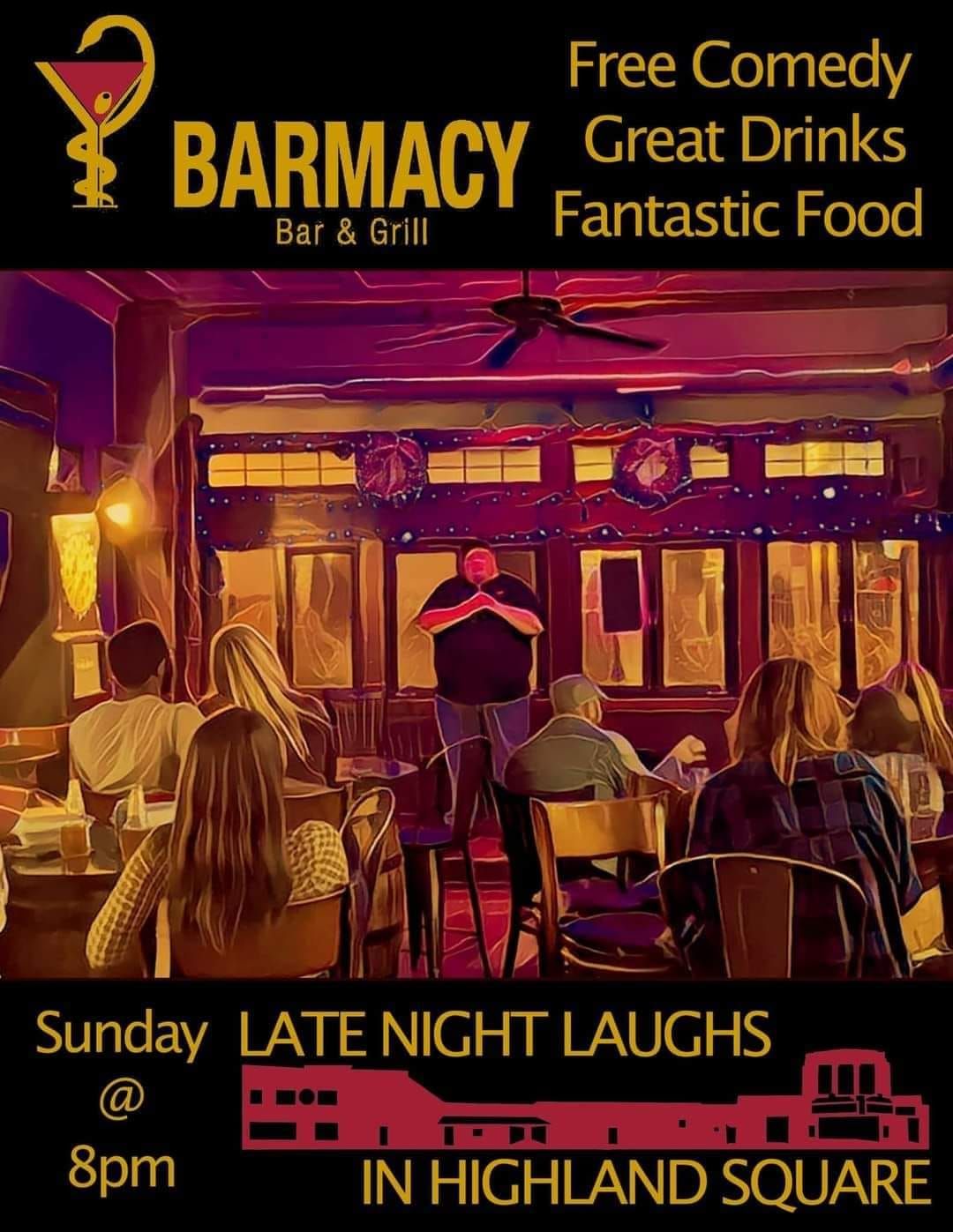 Open Mic Comedy at Barmacy