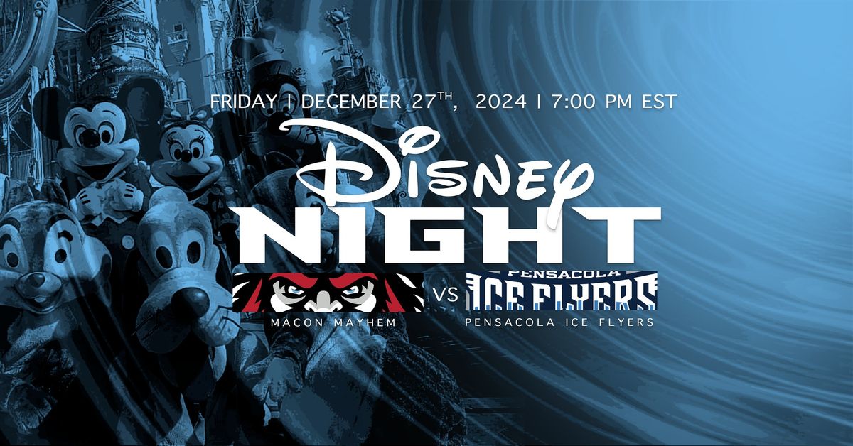 Pensacola at Macon - Disney Night