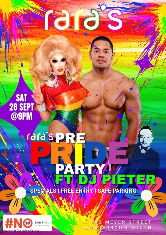 PRE PRIDE PARTY FT DJ PIETER