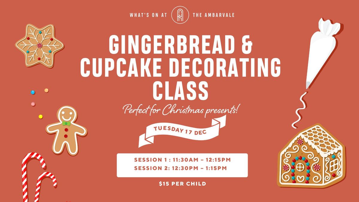 Gingerbread and Cupcake Decorating @ The Ambarvale Hotel