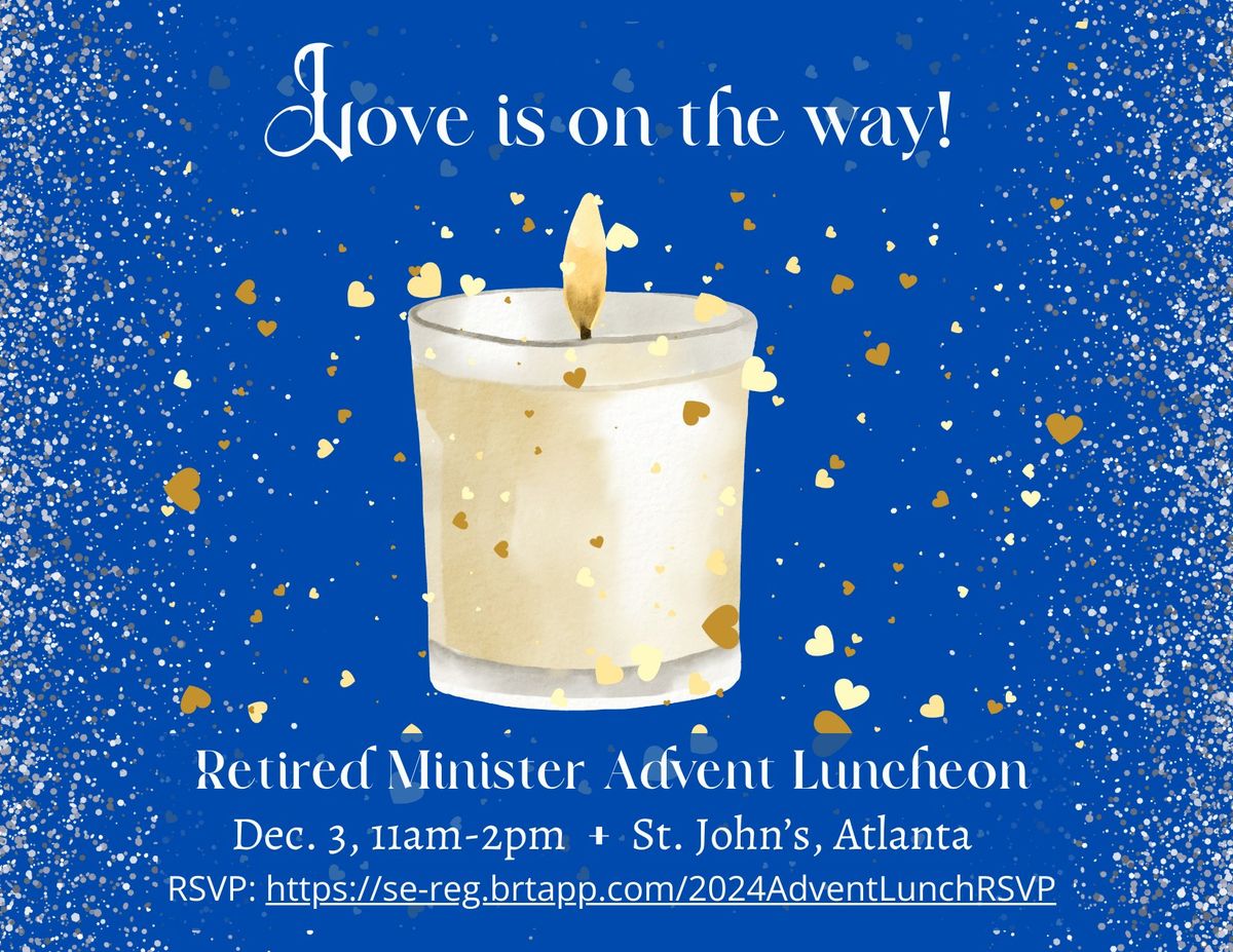 Retired Roster Ministers Advent Lunch