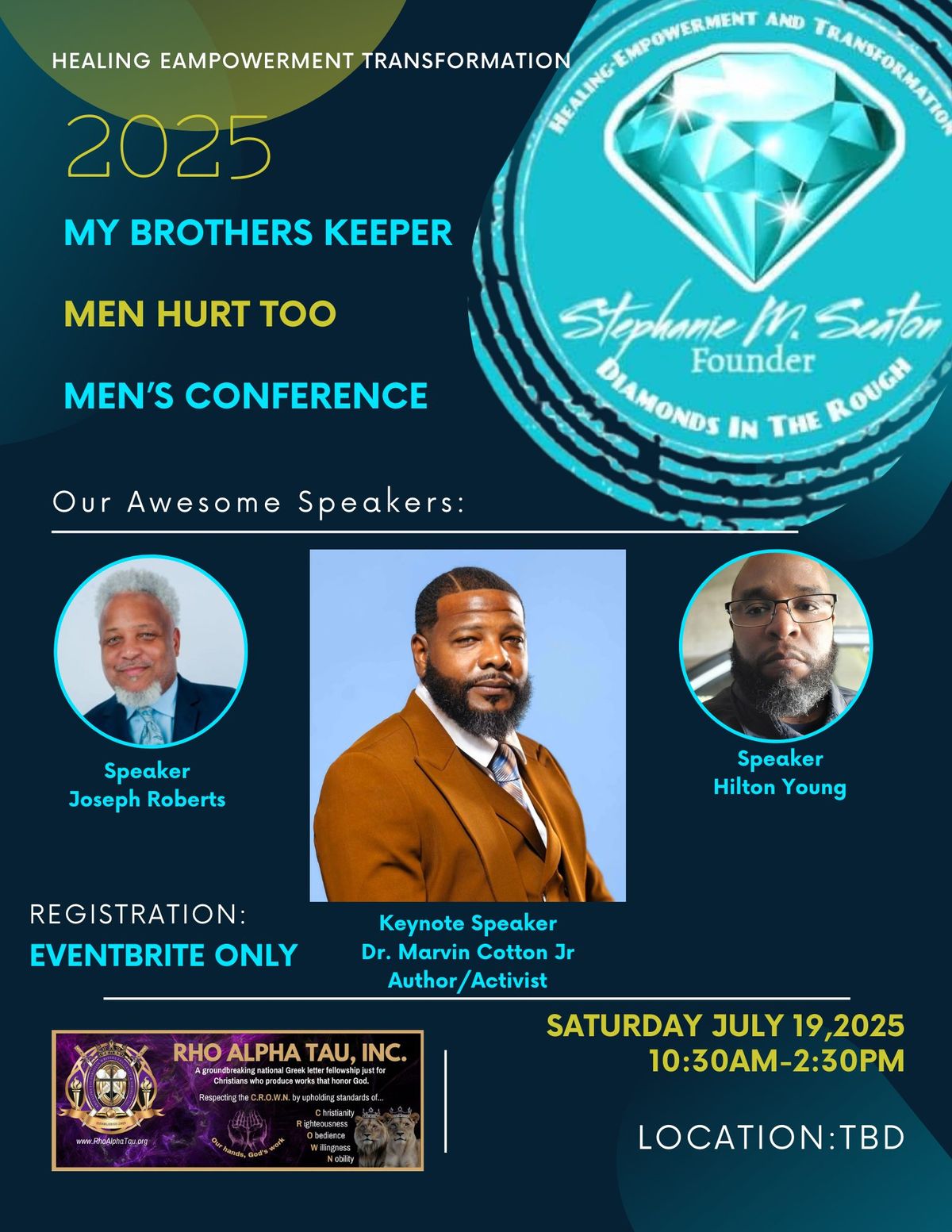 My Brothers Keeper-Men Hurt Too (Men's Conference)