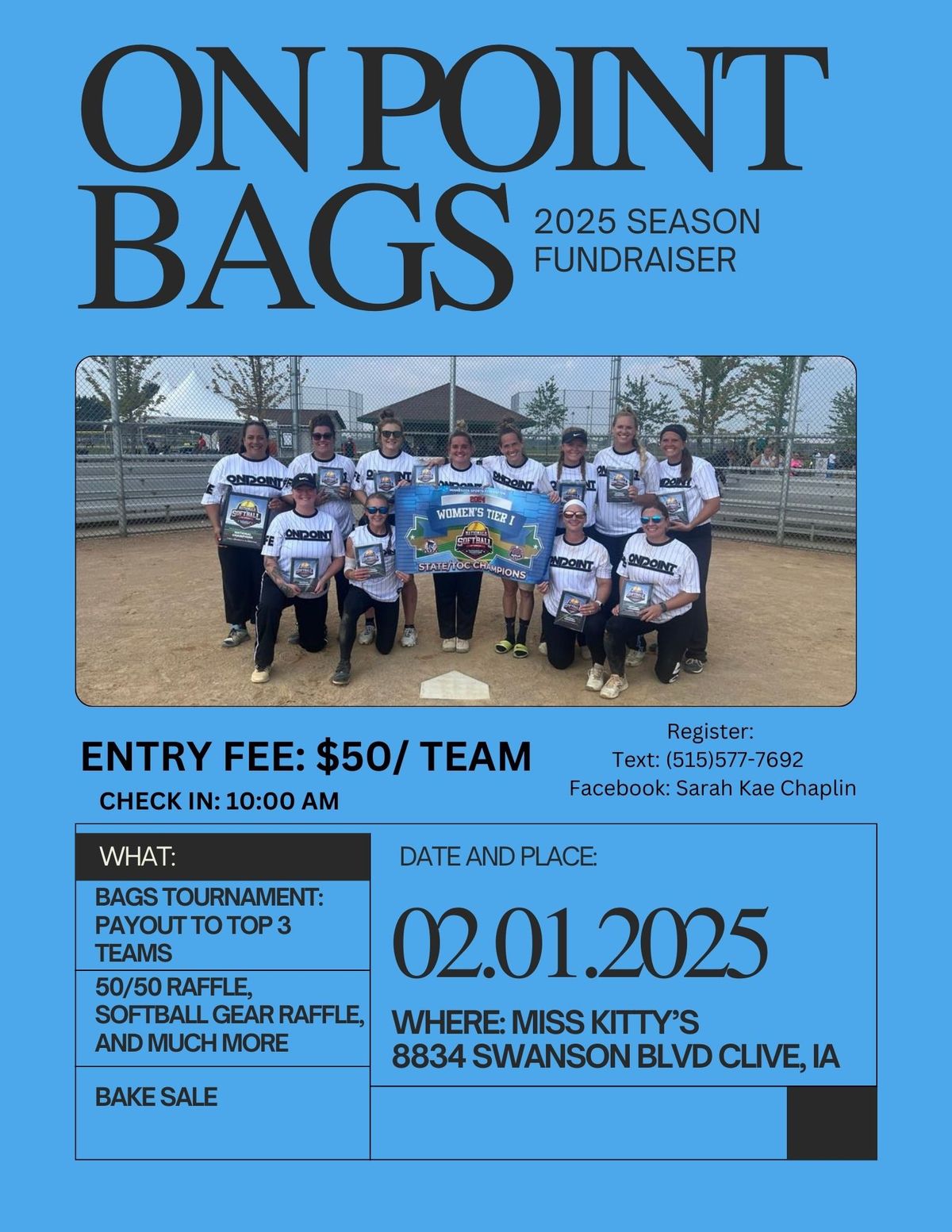 On Point 2025 Bag Tournament 