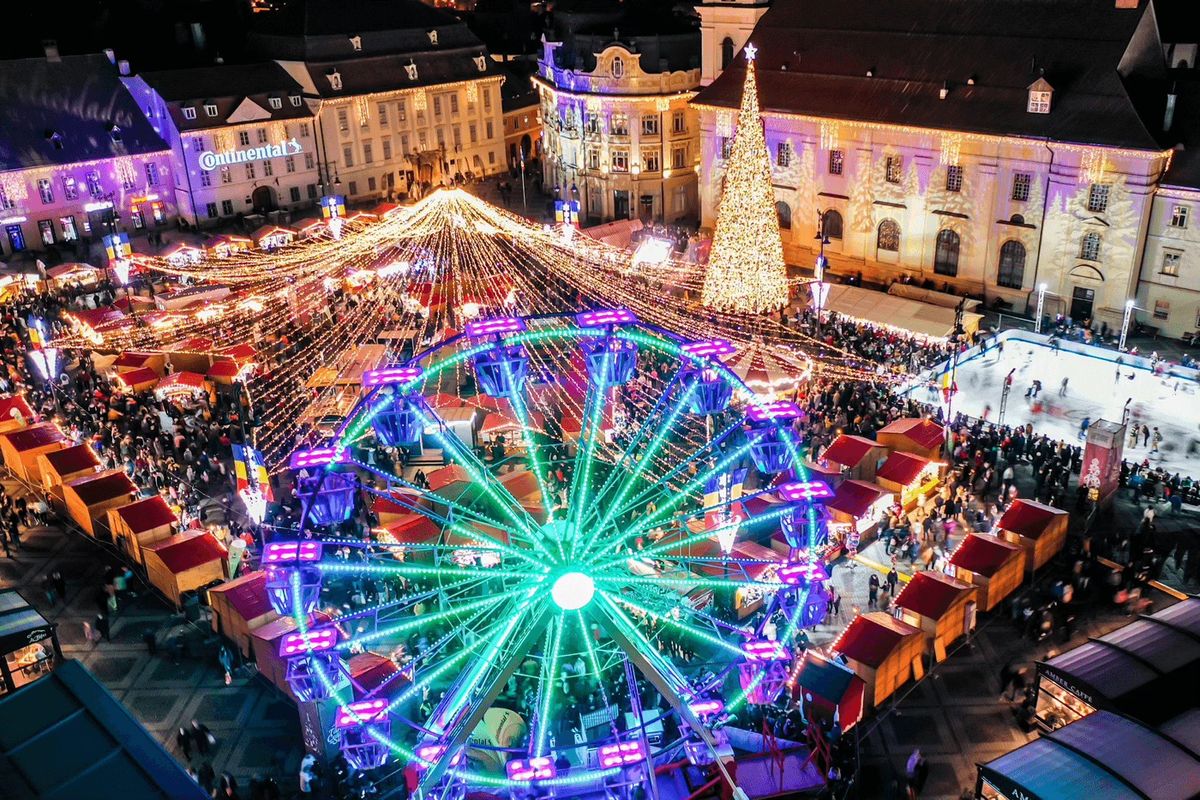 Magia Sarbatorilor la Targul de Craciun de la Sibiu