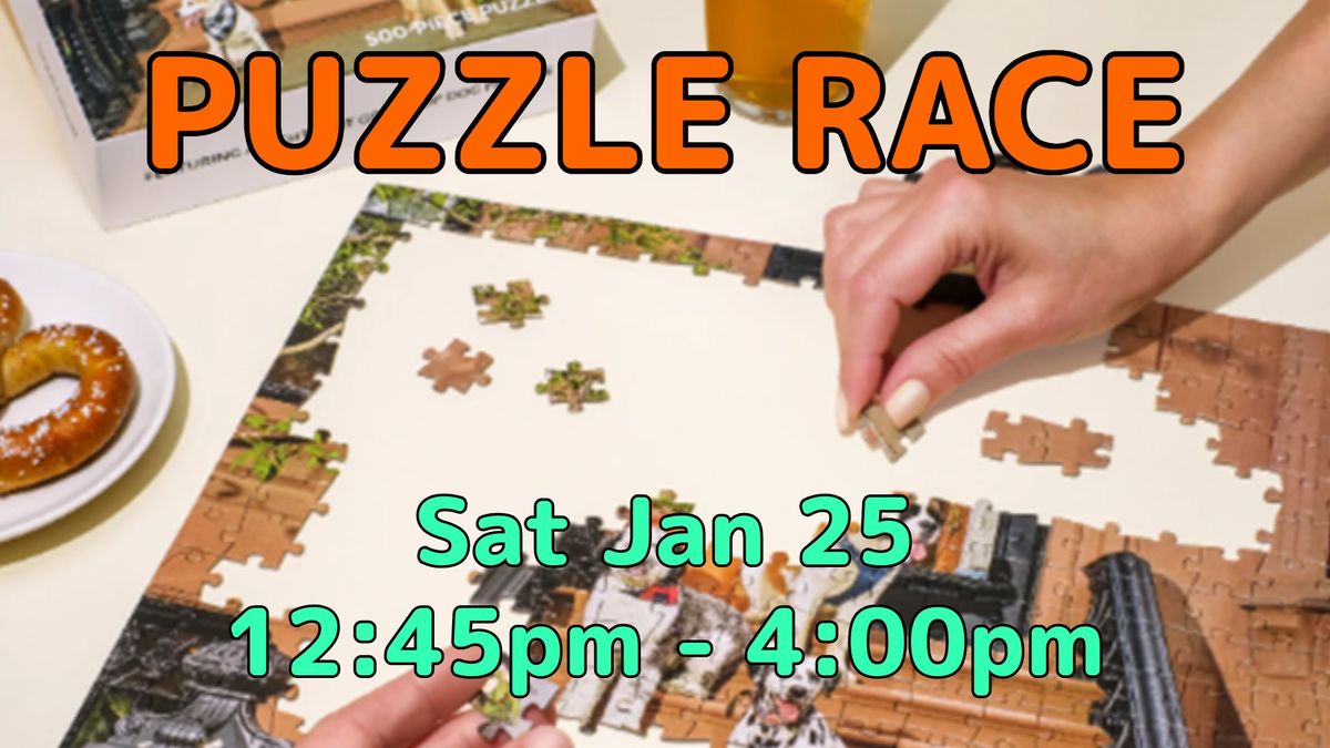 Puzzle Race Benefiting the American Cancer Society