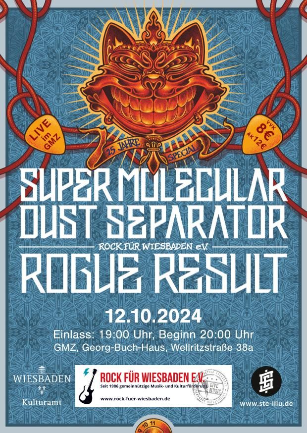 Super Molecular Dust Separator & Rogue Result